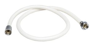 Shower hose MsCr ½' - 3/8' 5.0m white
