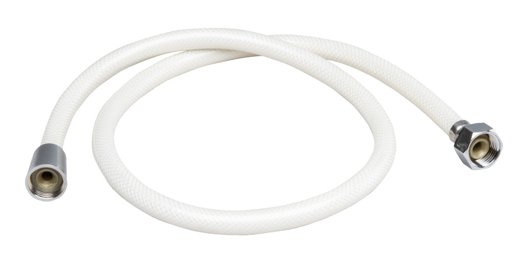 Shower hose MsCr ½' - 3/8' 5.0m white 1 Shower hose MsCr ½' - 3/8' 5.0m white