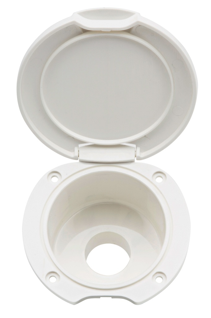 Recessed housing with plastic cover for shower head ITNI2466 1 Recessed housing with plastic cover for shower head ITNI2466