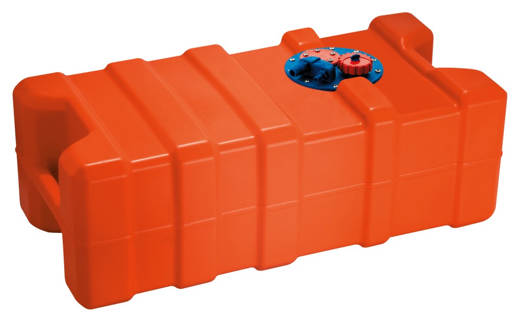 Stationary fuel tank PE 800x280x400mm, 65L 1 Stationary fuel tank PE 800x280x400mm, 65L