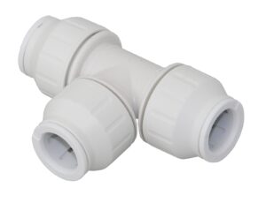 JOHN GUEST Speedfit 15 T-Connector white 2pcs. SB-Pack