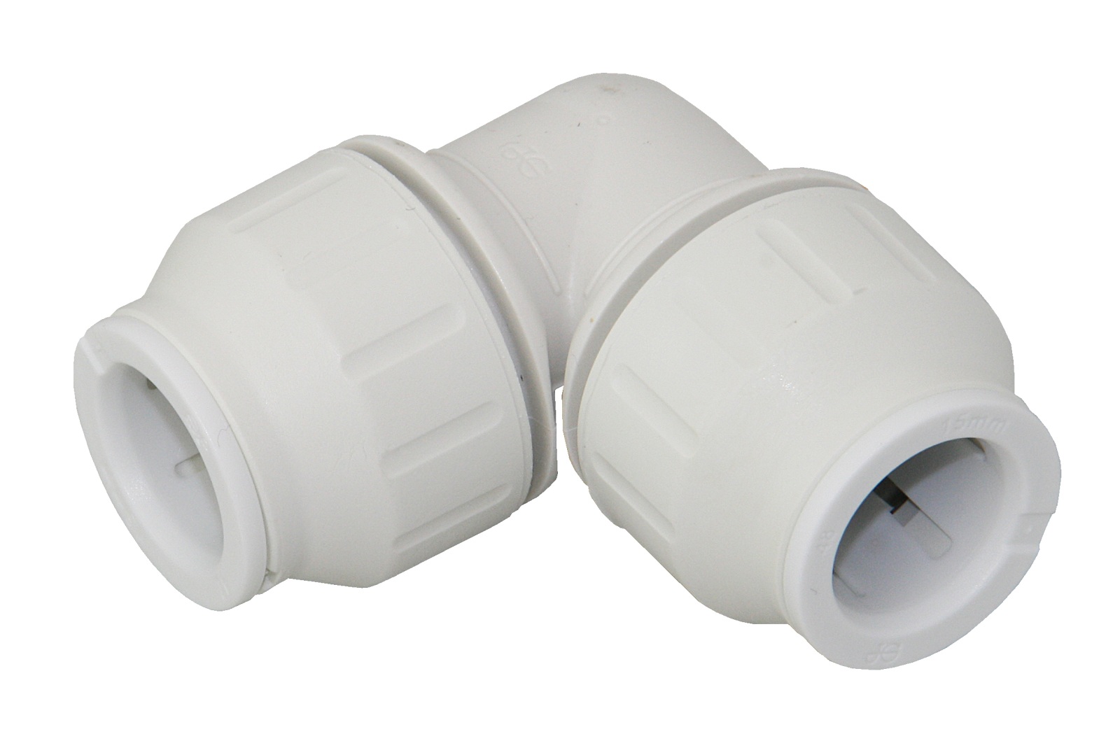 JOHN GUEST Speedfit 15 Angle 90° white 10pcs. 1 JOHN GUEST Speedfit 15 Angle 90° white 10pcs.