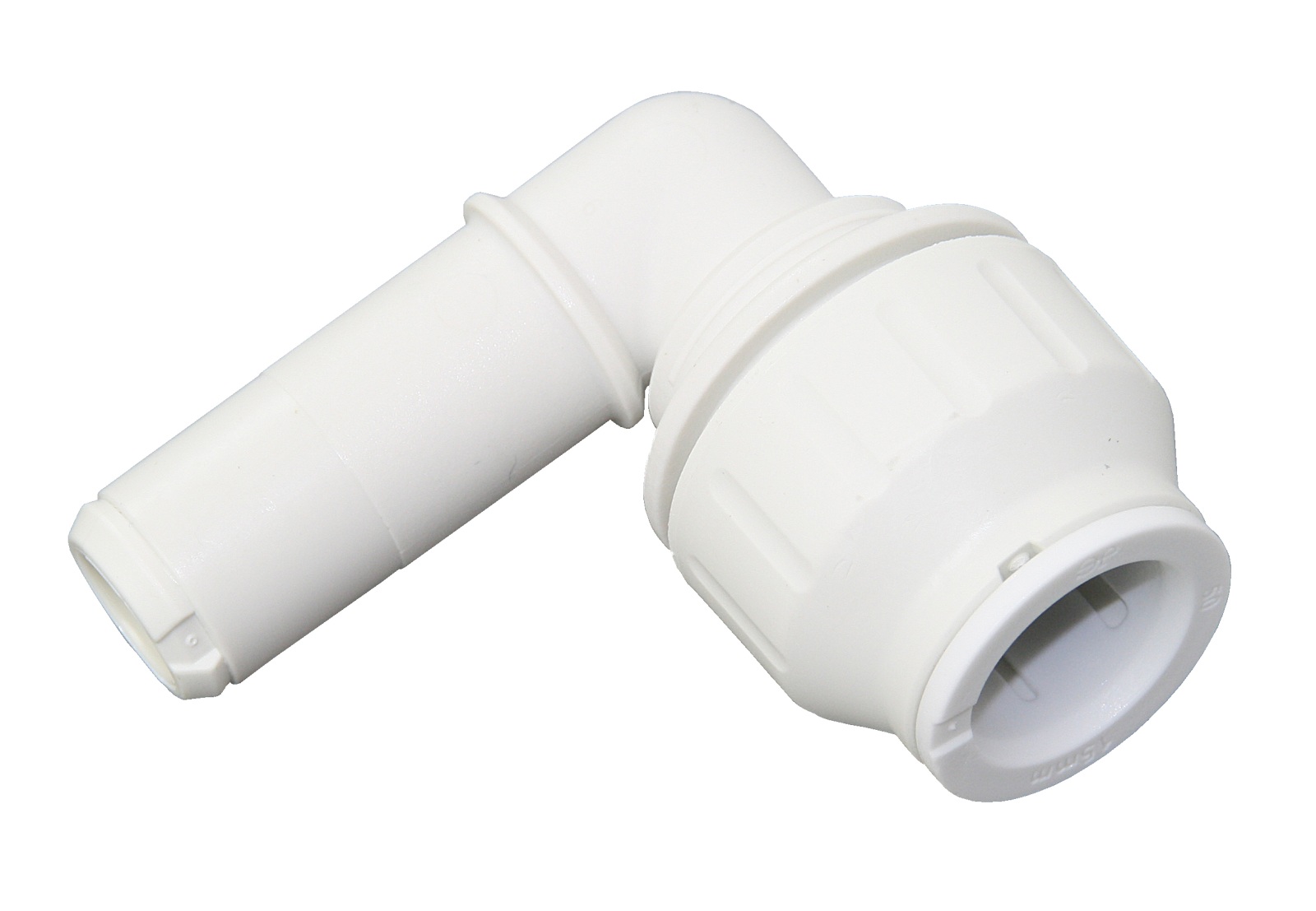 JOHN GUEST Speedfit 15 Angle 90° with Sleeves White 10pcs. 1 JOHN GUEST Speedfit 15 Angle 90° with Sleeves White 10pcs.