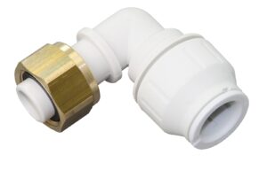 JOHN GUEST Speedfit 15 90° Angle Fitting with ½" Union Nut, 2 pcs. SB Pack