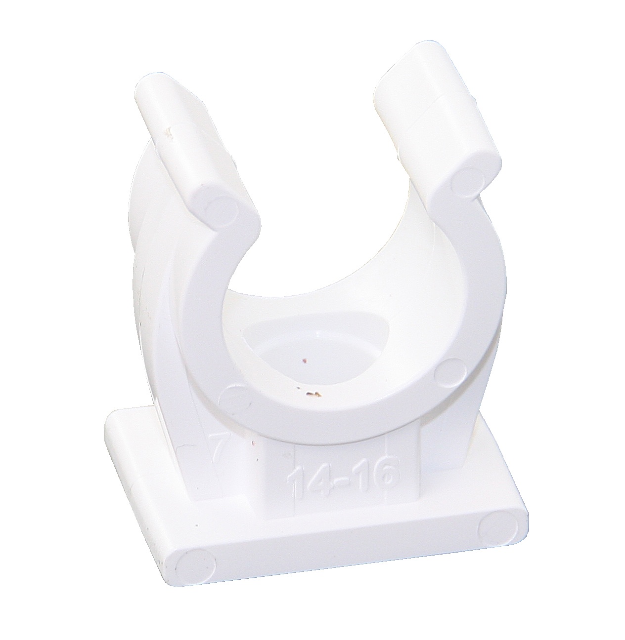 JOHN GUEST Speedfit 15 Pipe Holding Clamp White 10pcs. 1 JOHN GUEST Speedfit 15 Pipe Holding Clamp White 10pcs.