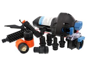 JABSCO deck washing pump set HotShot 3 12V 3.5bar 11L/min 3K