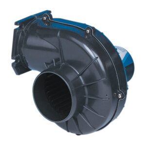 JABSCO engine compartment blower for wall mounting, 12V, 7000L/min, for 100mm hose