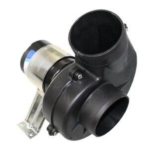 JABSCO engine compartment blower, flexible mounting, 12V, 4200L/min, for 75mm hose