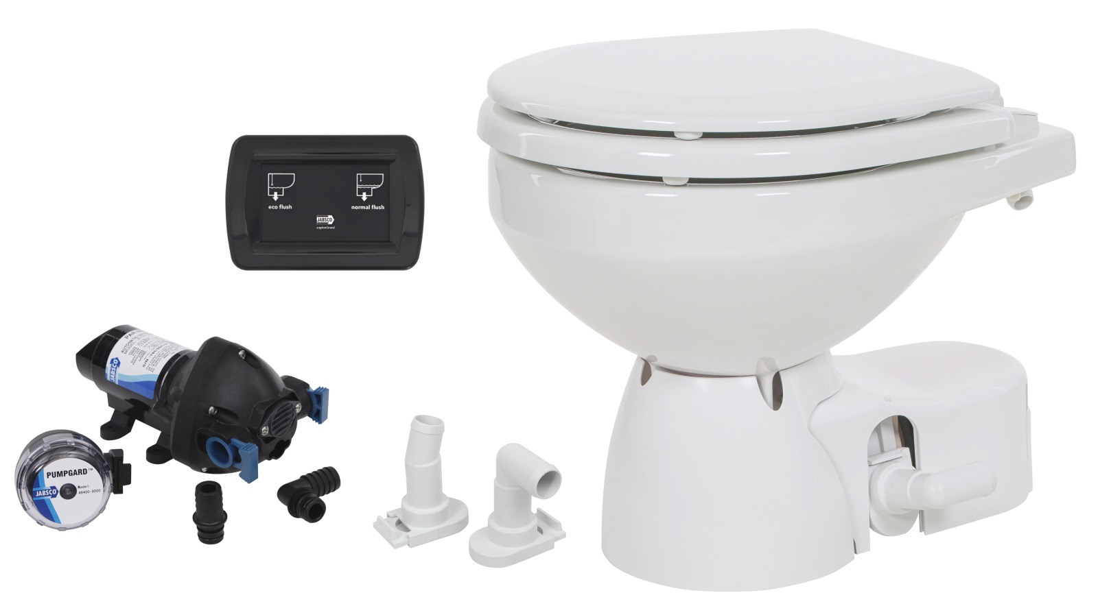 JABSCO Toilet Quiet Flush E2 small bowl 12V flush pump HS 1 JABSCO Toilet Quiet Flush E2 small bowl 12V flush pump HS