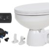 JABSCO toilet Quiet Flush E2 standard size 12V, flush pump, soft close