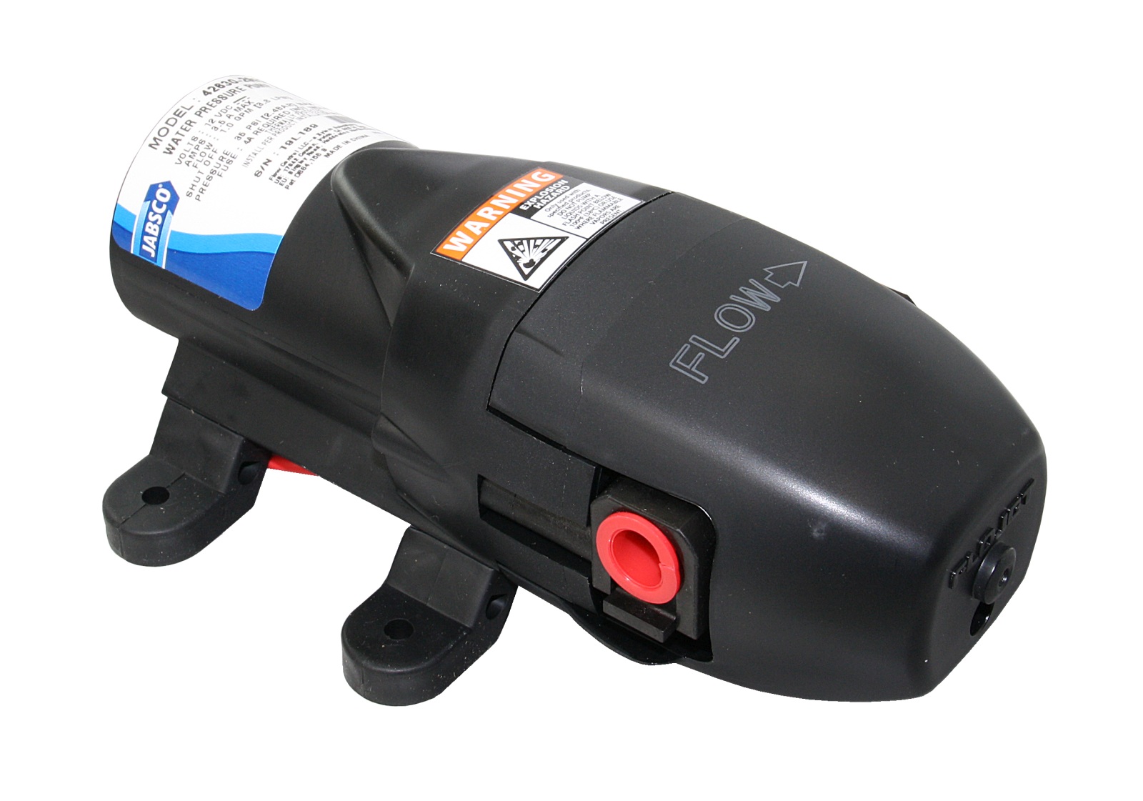 JABSCO pressure water pump Par Max 1 12V 2.4bar 3.8L/min 1 JABSCO pressure water pump Par Max 1 12V 2.4bar 3.8L/min