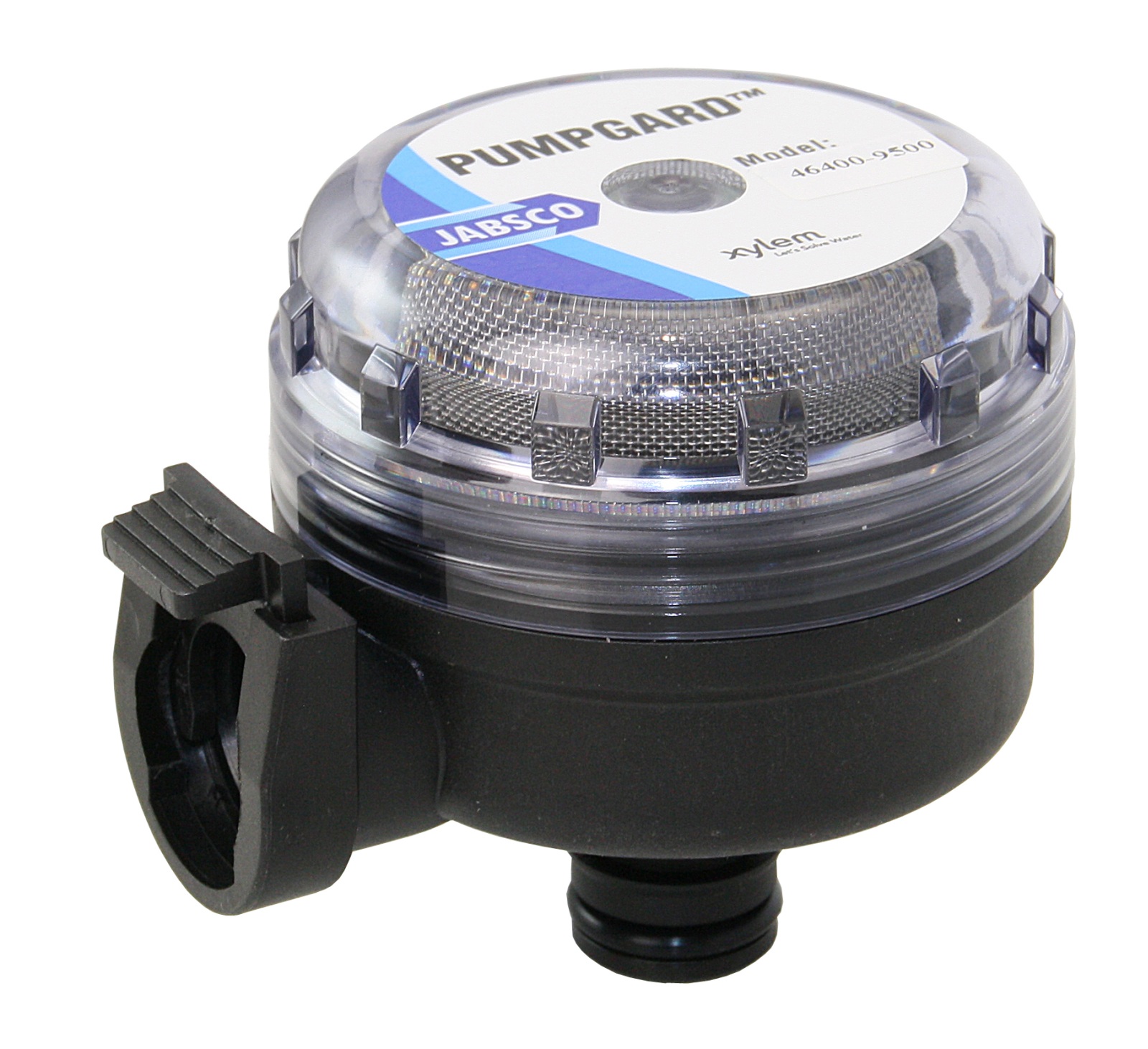 JABSCO Fresh Water Filter Pumpguard 90° Mesh 40 with Plug Connection 1 JABSCO Fresh Water Filter Pumpguard 90° Mesh 40 with Plug Connection