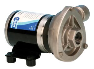 JABSCO centrifugal pump 'Cyclone' #50860, high pressure 24V 80L/min