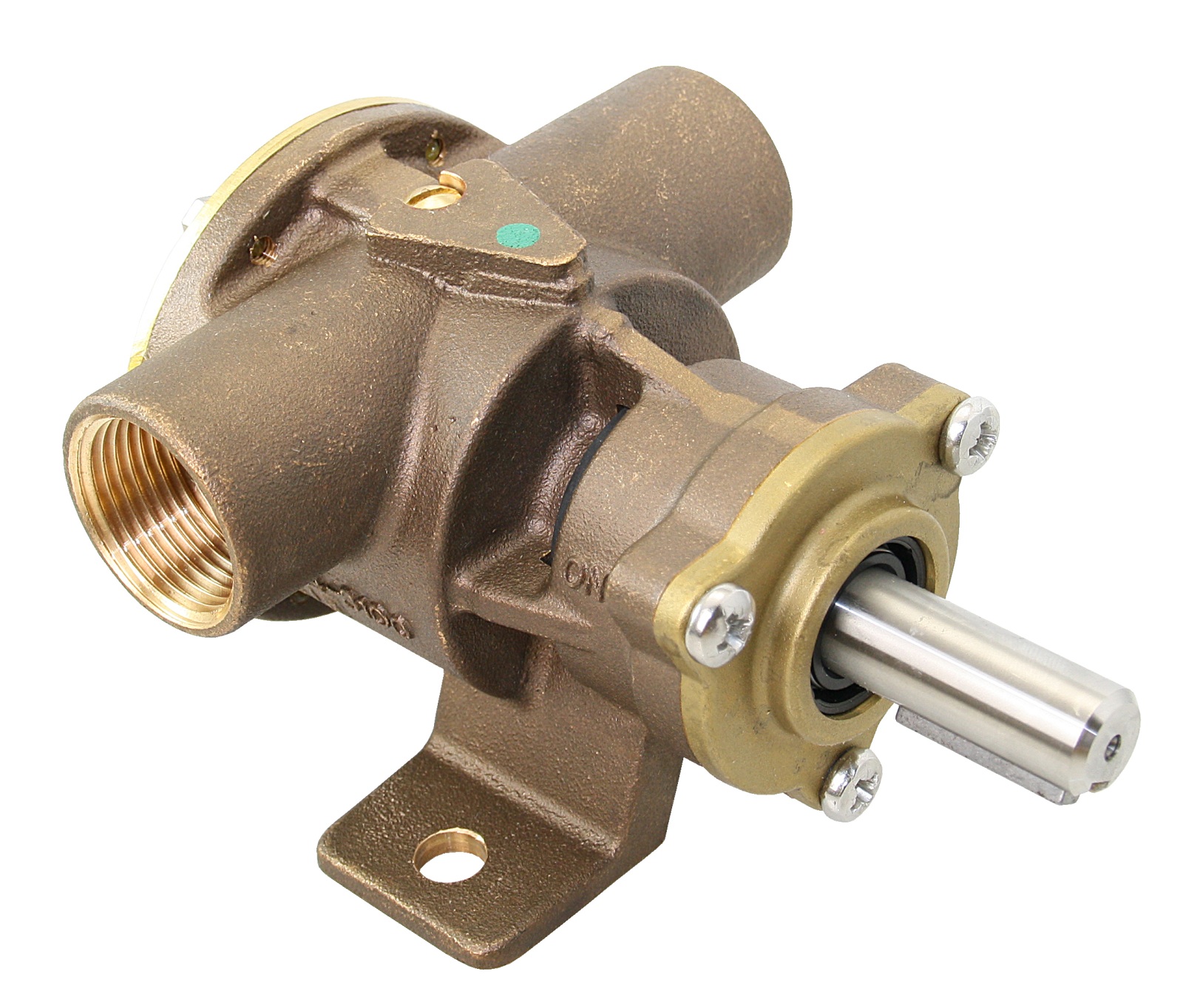 JABSCO Cooling Water Pump BG080 Bronze 80L/min 1" Neoprene 1 JABSCO Cooling Water Pump BG080 Bronze 80L/min 1" Neoprene