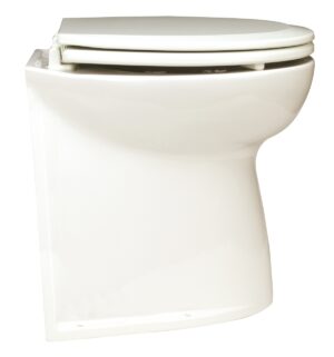 JABSCO Deluxe Flush Toilet with Solenoid Valve 12V 17' Straight