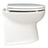 JABSCO Deluxe Flush Toilet with Solenoid Valve 12V 17" Straight, Soft-Close 3 jp58080 1012
