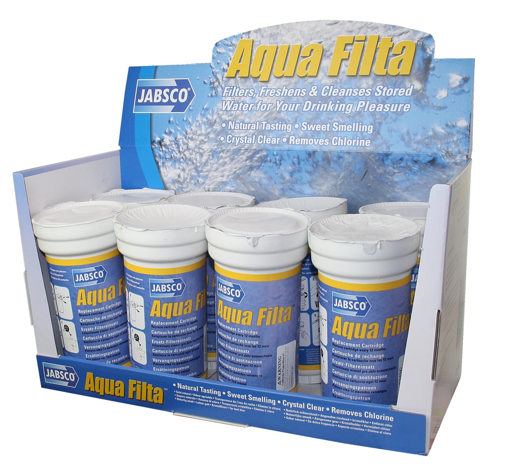 AQUA FILTA Replacement Activated Carbon Filters 8pcs. 1 AQUA FILTA Replacement Activated Carbon Filters 8pcs.