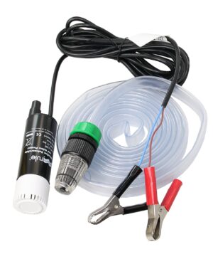 RULE Slimline iL200 K 12V pump set with battery cable, hose, nozzle