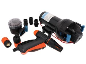JABSCO Deck Wash Pump Set Hotshot HD6 12V 4.8bar 22.7L/min without hose