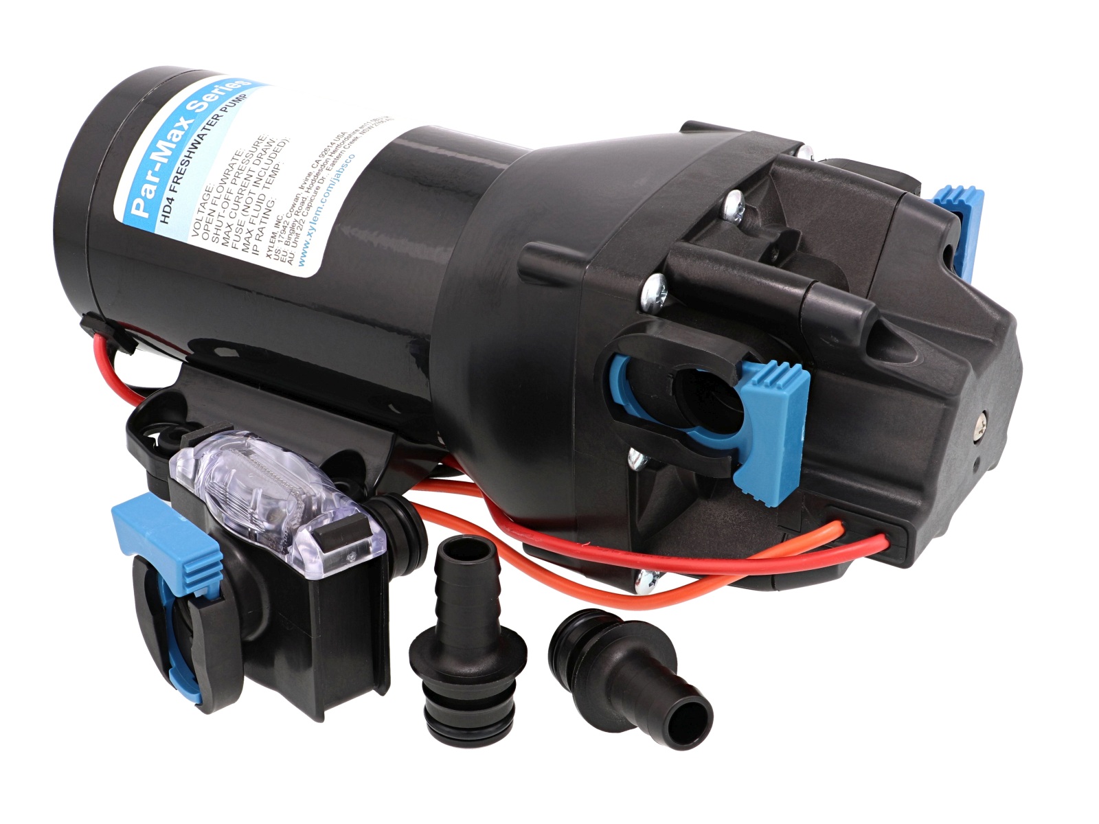 JABSCO pressure water pump Par Max Plus HD4 12V 4.1bar 15L/min 1 JABSCO pressure water pump Par Max Plus HD4 12V 4.1bar 15L/min
