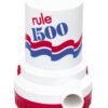 RULE Bilge pump 1500 24V 95L/min, for 28mm hose