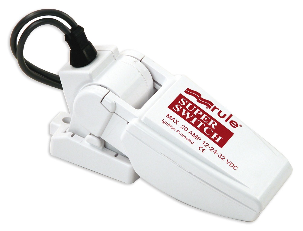 RULE Float Switch Super Switch 20A 1 RULE Float Switch Super Switch 20A