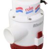 RULE Bilge pump 4000 24V 252L/min, for 50mm hose 2 jpr56d 24