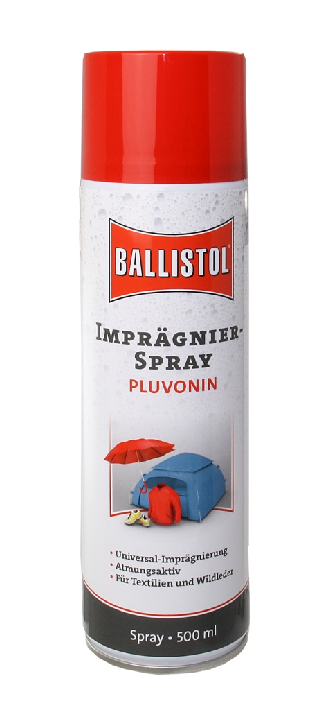 BALLISTOL Impregnating Spray Pluvonin 500ml 1 BALLISTOL Impregnating Spray Pluvonin 500ml