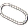 Carabiner hooks, oval A4 60mm 10pcs. 3 kk2550 1