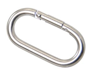 Oval carabiner hooks A4 50mm 10pcs.