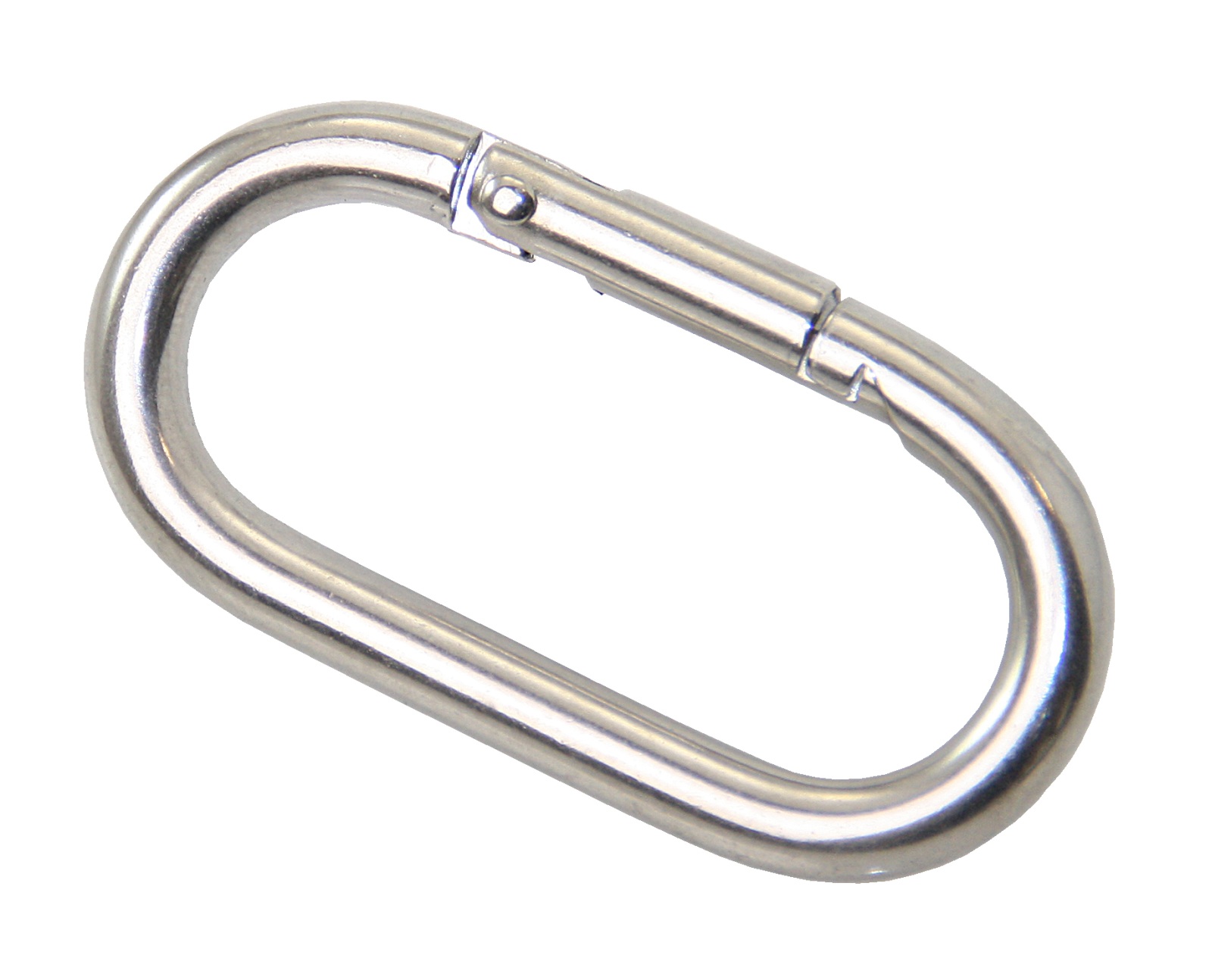 Oval carabiner hooks A4 50mm 10pcs. 1 Oval carabiner hooks A4 50mm 10pcs.