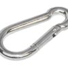Galvanized carabiner 8x80mm 10pcs. 3 kk3150 6