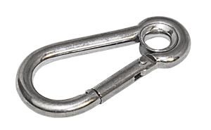 Carabiner with thimble A4 10x100mm SB-Pack 1 Carabiner with thimble A4 10x100mm SB-Pack