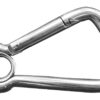 Asymmetrical carabiner with thimble A4 10x100mm 10pcs. 3 kk7210