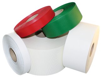 CONTENDER polyester tape 170g/m² 25mm white 100m 1 CONTENDER polyester tape 170g/m² 25mm white 100m