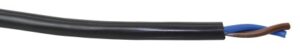 Power cable two-core H05VV-F Cu/PVC fine stranded 2x1.5mm² blue/brown 10m