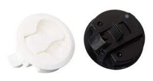 LAMP floor lifter snap fastener LJ-61-WT PC/A4 61.5mm white
