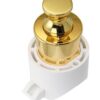 LAMP push button catch PKL-08/GA Zn for doors 15-30mm, gold 3 lapkl08ga