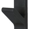 LAMP hook with silicone coating, black