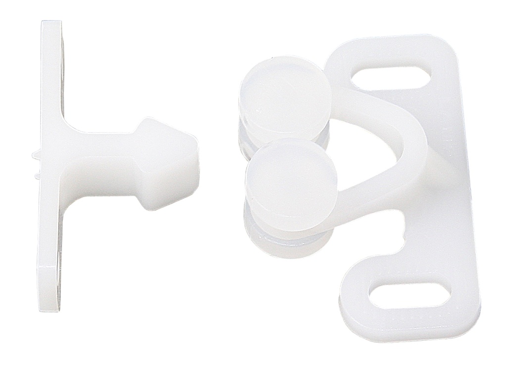 LAMP roller catch RC6900 PE/POM white 1 LAMP roller catch RC6900 PE/POM white