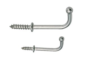 LAMP screw hook shape L TY-40 A2 44mm 10pcs. 1 LAMP screw hook shape L TY-40 A2 44mm 10pcs.