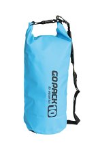 Dry bag with shoulder strap, PVC, 10L, blue