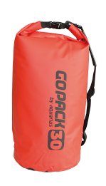 Dry bag with shoulder strap, PVC, 30L, red