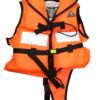 Solid foam life jacket CE100N for children 15-30kg with zipper, orange 2 lx20030 1