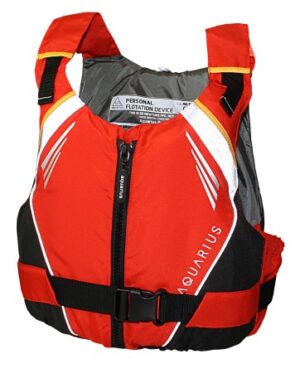 Solid floatation aid MQ Plus CE50N size S/M 40-60kg red/black