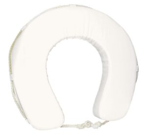 Horseshoe lifebuoy PVC white