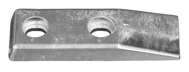 Wedge anode Mg 210x70x25mm for speedboats 1 Wedge anode Mg 210x70x25mm for speedboats