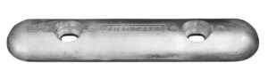 Zn rod anode 455x94x40mm for Fairline