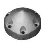 Propeller anode Zn 68mm, 6-hole screw connection for Max Prop MP70R