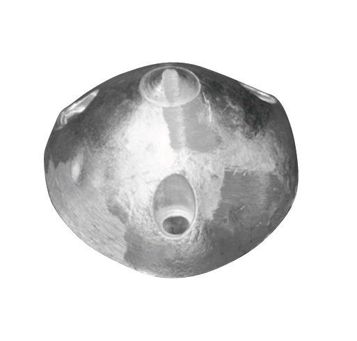 Propeller anode Zn 72mm, 3-hole screw connection, for Max Prop with 70mm shaft 1 Propeller anode Zn 72mm, 3-hole screw connection, for Max Prop with 70mm shaft
